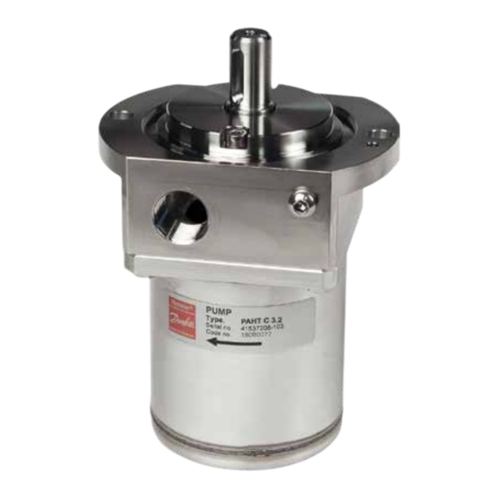 Danfoss PAH Serie Bedienungsanleitung