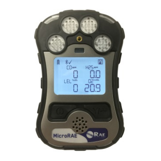 RAE Systems MicroRAE Kurzanleitung