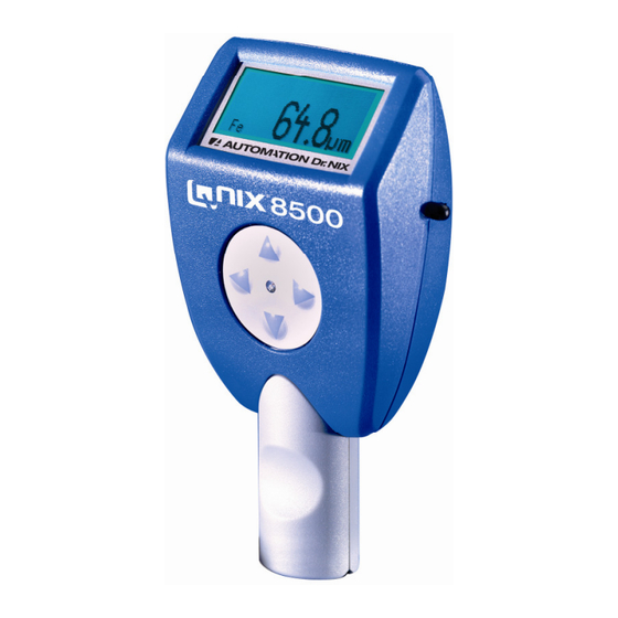 TQC QNIX 8500 Bedienungsanleitung