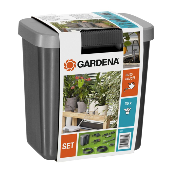 Gardena city gardening Betriebsanleitung