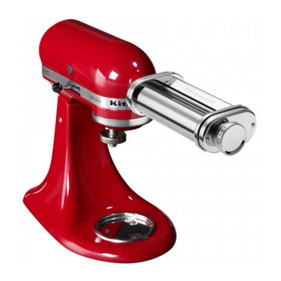 KitchenAid 5KSMPRA Handbücher