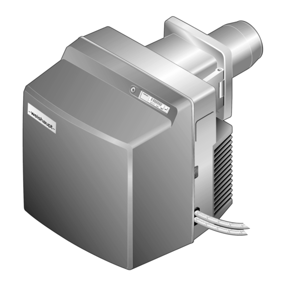 Weishaupt WL40Z-A 1LN Montage- Und Betriebsanleitung