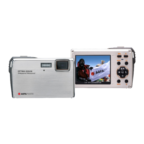 AgfaPhoto OPTIMA 830UW Bedienungsanleitung