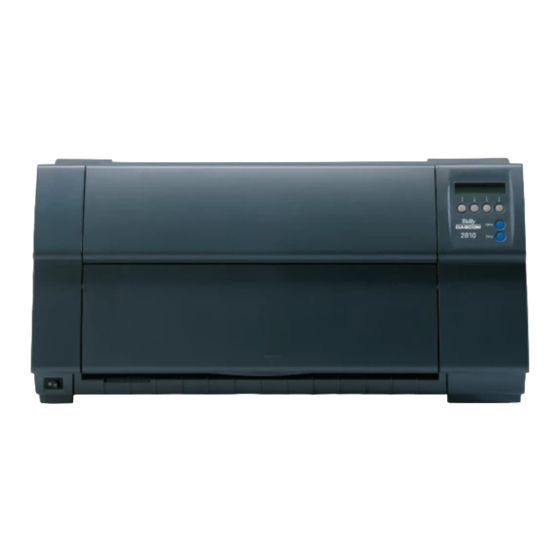 Tally Dascom 2810 Kurzanleitung