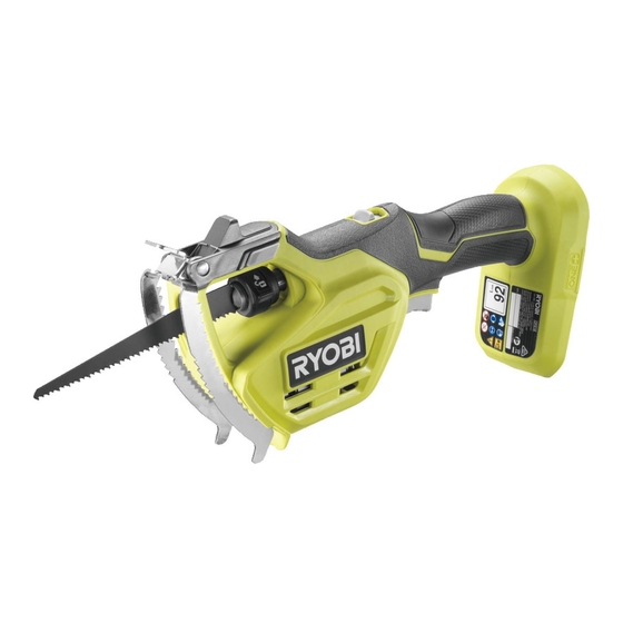 Ryobi RY18PSA Übersetzung Der Originalanleitung