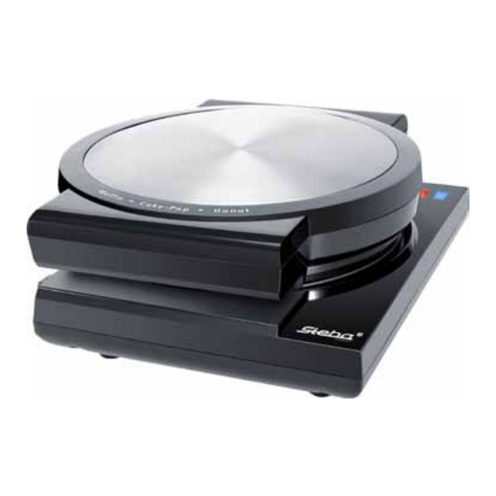 Steba Cake-maker Gebrauchsanweisung