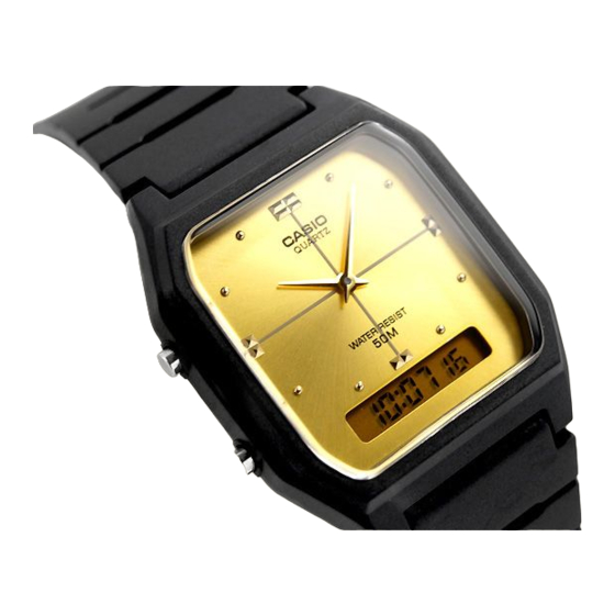 Casio 3321 Bedienerführung