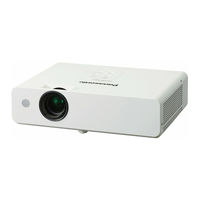 Panasonic PT-LW362 Bedienungsanleitung