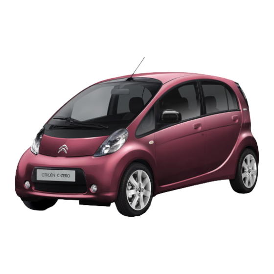 CITROËN C-ZERO Betriebsanleitung