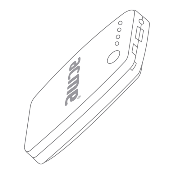 ACME PB01 Bedienungsanleitung