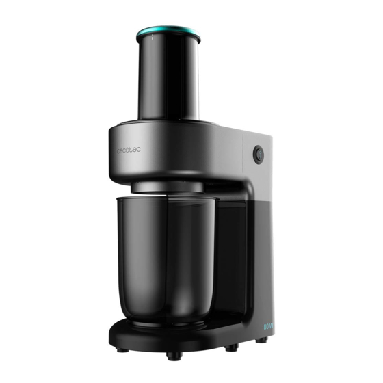 cecotec SPIRALCHEF 400 Bedienungsanleitung