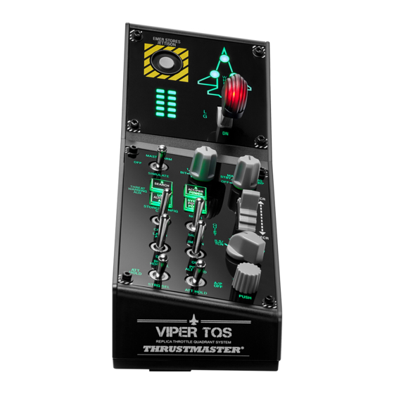 Thrustmaster Viper Panel Benutzerhandbuch