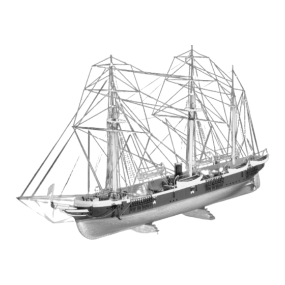 REVELL Civil War Steam Ship U.S.S. KEARSARGE Bedienungsanleitung