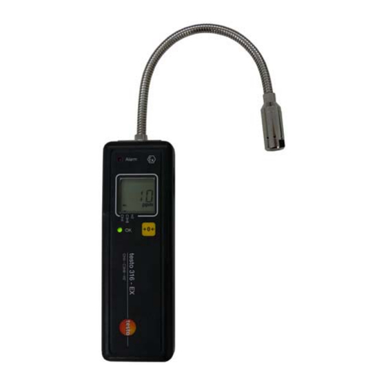 testo 316-EX Bedienungsanleitung