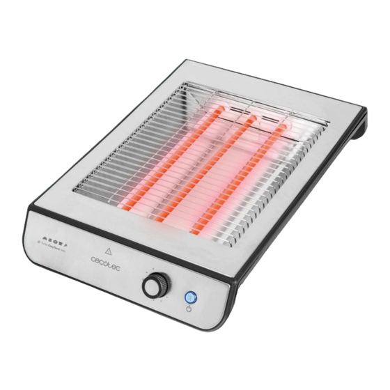 cecotec Turbo EasyToast Inox Bedienungsanleitung