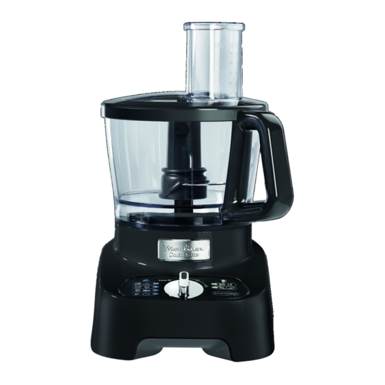 Moulinex DoubleForce FP821 Handbücher