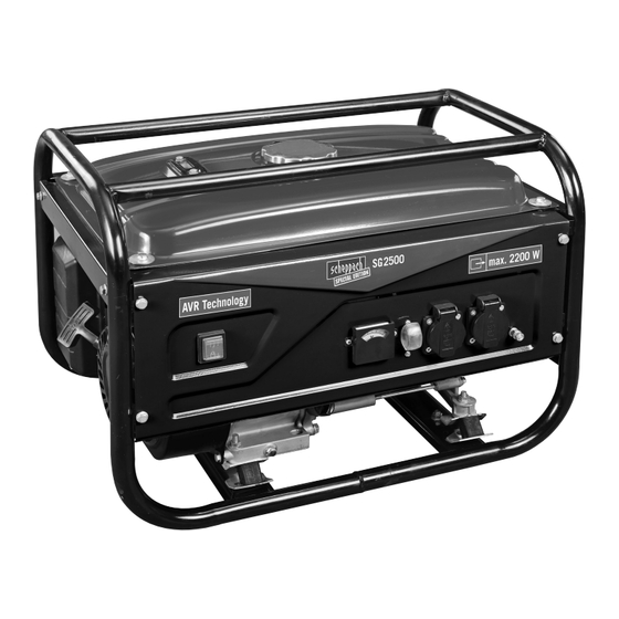 Scheppach SPECIAL EDITION SG2500 Originalanleitung