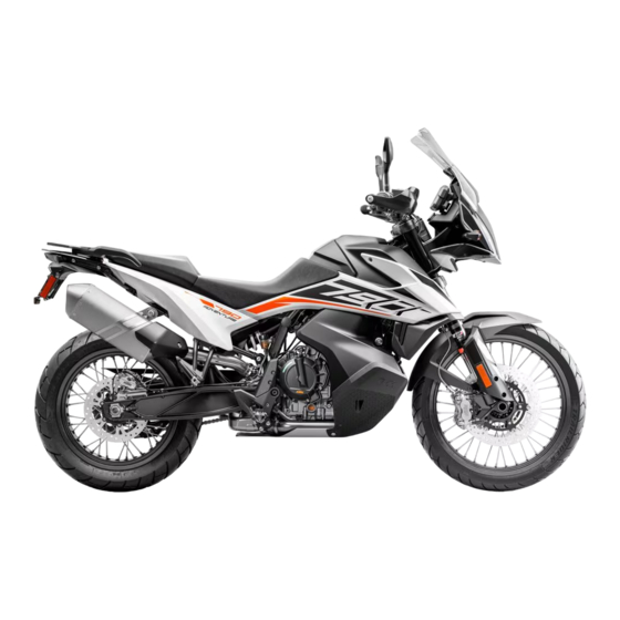 KTM 790 Adventure 2020 Bedienungsanleitung