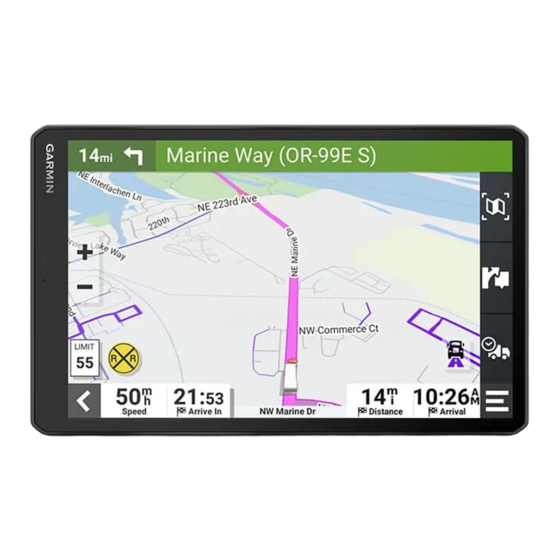 Garmin DEZL OTR610 Benutzerhandbuch