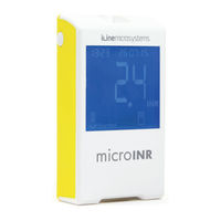iLine microsystems microINR Bedienungsanleitung