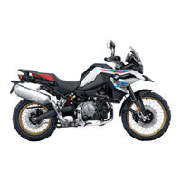 BMW Motorrad F 850 GS 2017 Betriebsanleitung