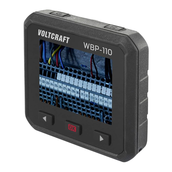 VOLTCRAFT WBP-110 Bedienungsanleitung