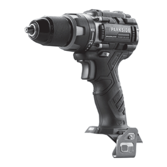 Parkside PERFORMANCE PABSP 20 LI C3 Bedienungs- Und Sicherheitshinweise