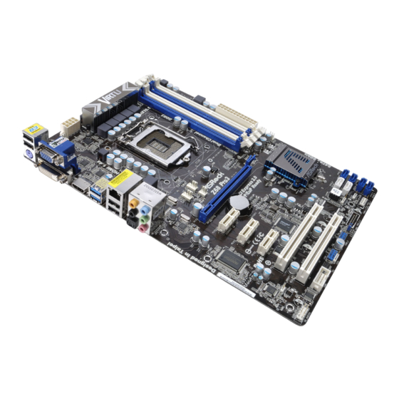ASROCK Z68 Pro3 Bedienungsanleitung