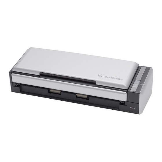 Fujitsu ScanSnap S1300 Bedienungshandbuch