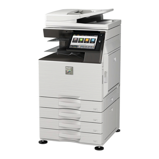 Sharp MX-M2651 Kurzanleitung