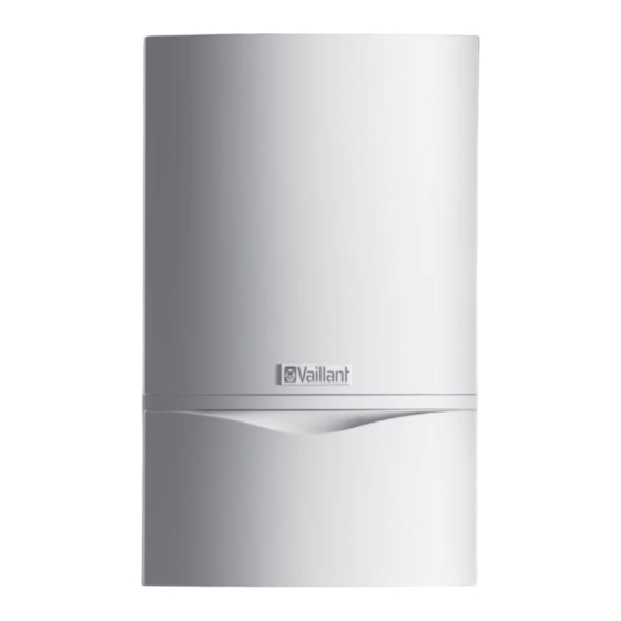 Vaillant ecoTEC exclusiv VC Serie Installations- Und Wartungsanleitung