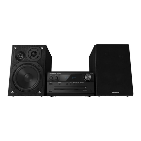 Panasonic SC-PMX90 Bedienungsanleitung