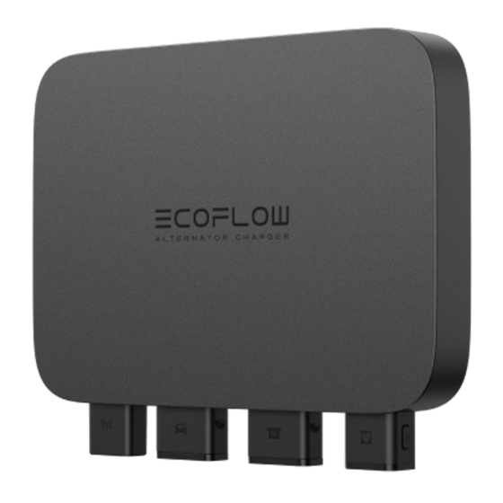 EcoFlow Alternator Charger Bedienungsanleitung