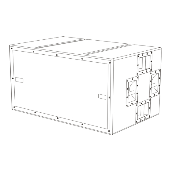 dB Technologies DVA S20 Bedienungsanleitung