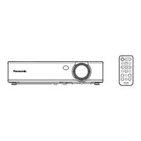Panasonic PT-LB10 series Bedienungsanleitung