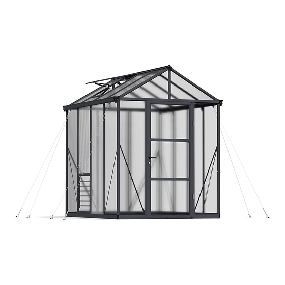 Palram Glory 6'x8' Montageanleitung