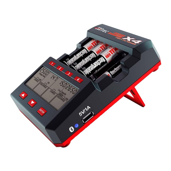 HITEC X4 Advanced Bedienungsanleitung
