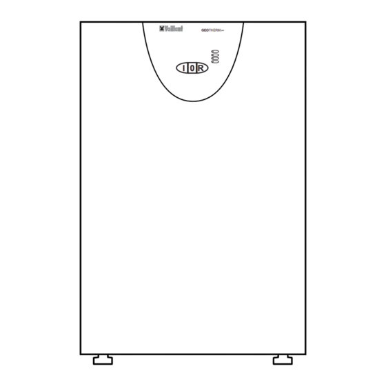 Vaillant GEOTHERM pro Serie Installationsanleitung