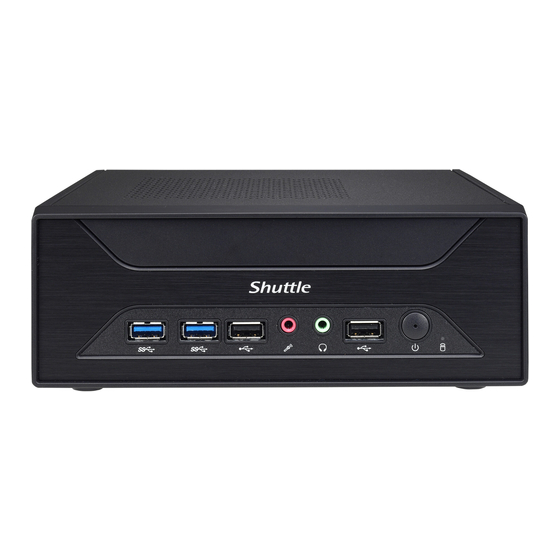 Shuttle XH510G Kurzanleitung