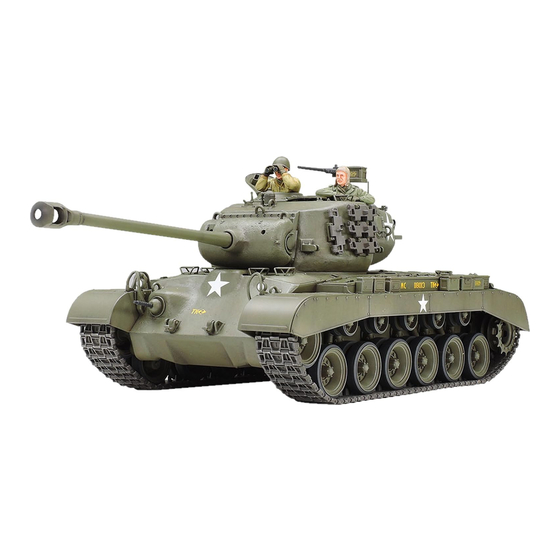 Tamiya M26 PERSHING Bauanleitung