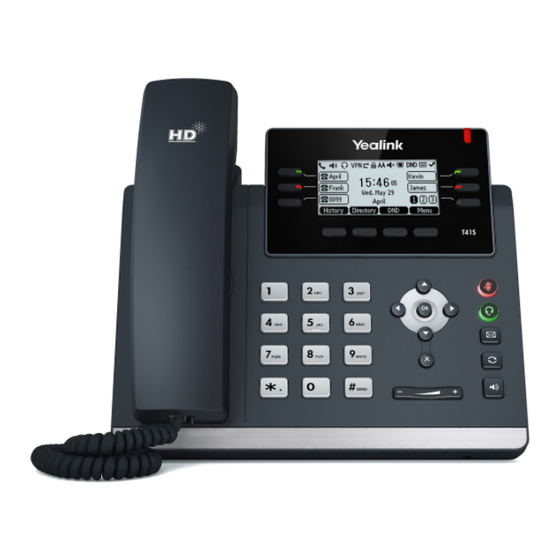 Yealink SIP-T41S Schnellstart