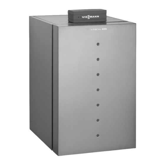 Viessmann Vitocal 200-G BWC 201.A Montage- Und Serviceanleitung