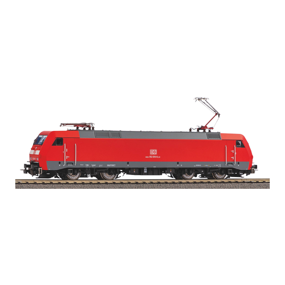 PIKO BR 152 Bedienungsanleitung