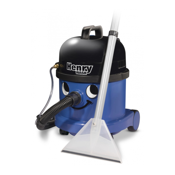 Numatic HENRY WASH HVW 370 Handbuch