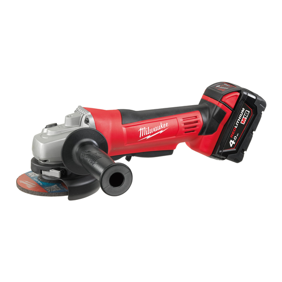 Milwaukee HD18 AG Originalbetriebsanleitung
