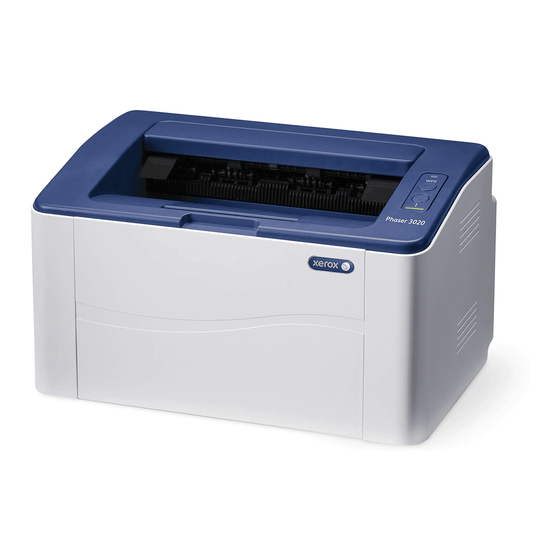 Xerox Phaser 3020BI Benutzerhandbuch