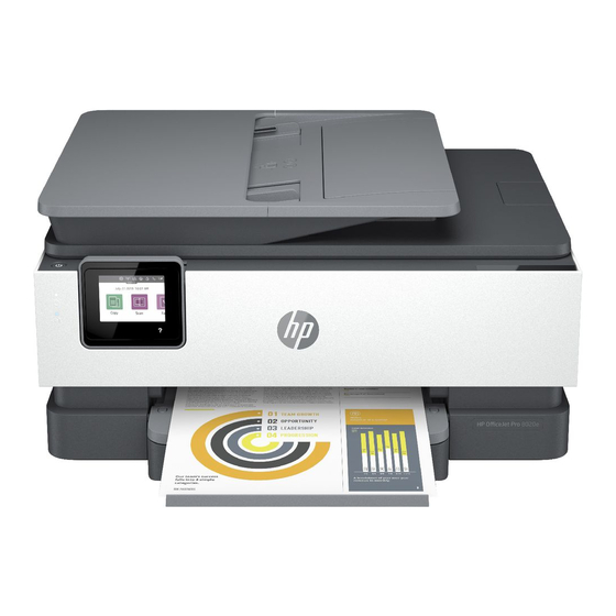 HP OfficeJet Pro 8020 Serie Installations-Handbuch