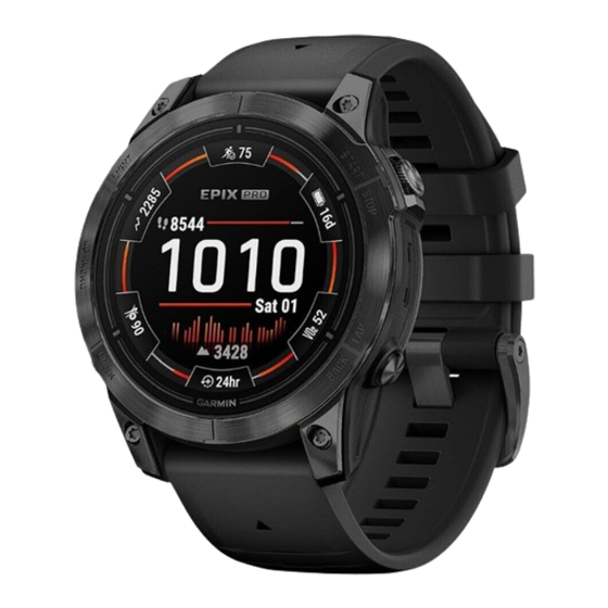 Garmin EPIX GEN 2 STANDARD-Serie Benutzerhandbuch