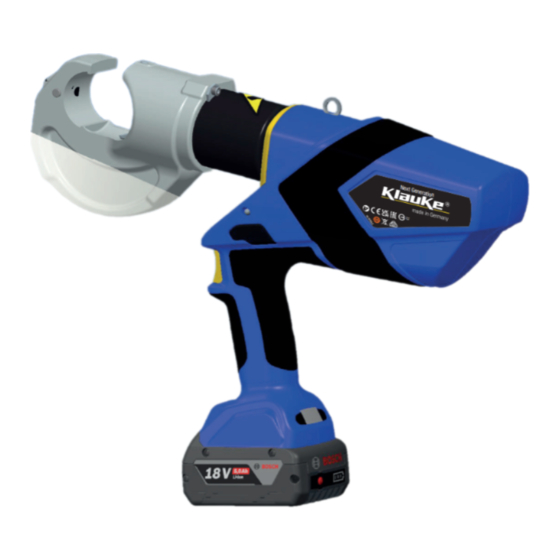 Emerson Klauke EK 120/32CFB Bedienungsanleitung
