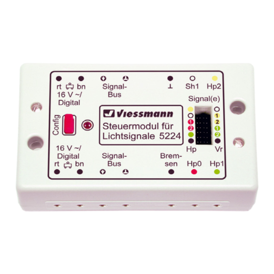 Viessmann 5224 Bedienungsanleitung